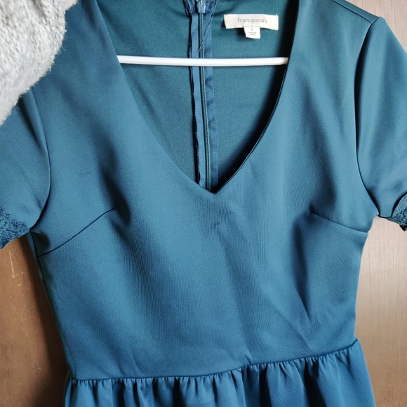 Francesca's Green Dress♡ - Picture 7 of 8